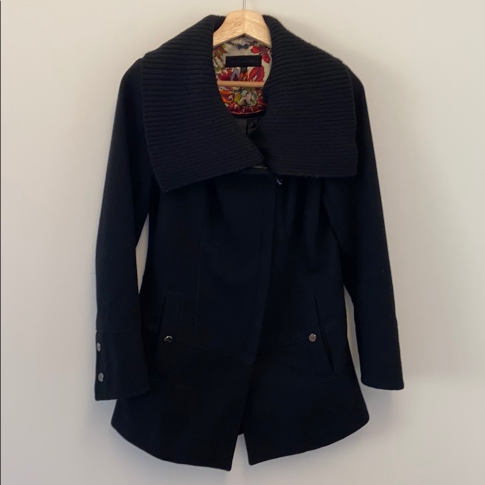 Steve Madden asymmetrical coat